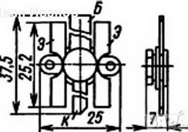 2. Снимка на високочестотен мощен транзистор КТ930Б