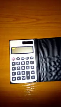3. Снимка на Olympia LCD 1110 джобен калкулатор с калъф - сребрист