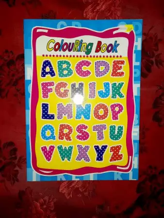 Книга за оцветяване - Английската азбука