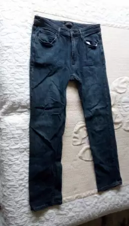 1. Снимка на Мъжки панталон - дънки LCW Jeans Basic W - 32 L - 33 черни