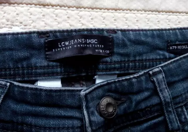 5. Снимка на Мъжки панталон - дънки LCW Jeans Basic W - 32 L - 33 черни