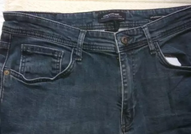 3. Снимка на Мъжки панталон - дънки LCW Jeans Basic W - 32 L - 33 черни