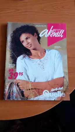 1. Снимка на Quelle katalog - jetzt aktuell - marz 1994 списание март 94