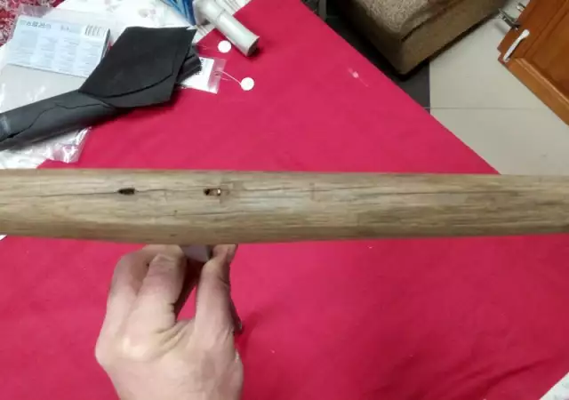Дърводелски свредел от ковано желязо - ретро инструмент