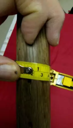 Дърводелски свредел от ковано желязо - ретро инструмент
