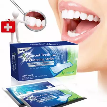 Ленти за избелване на зъби Advanced Teeth Whitening Strips