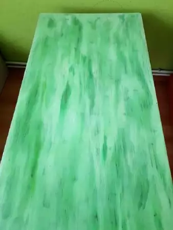 Маса в зелено - арт винтидж