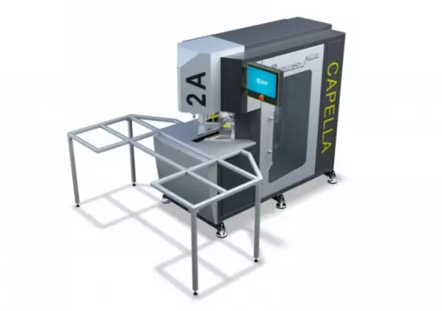 CNC зачистваща машина за PVC рамки