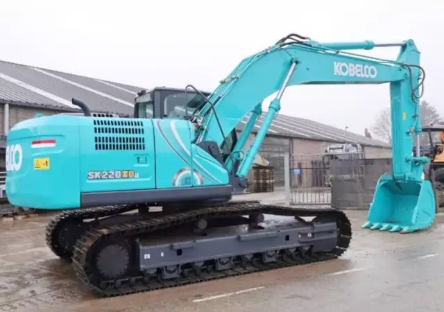 3. Снимка на Багер Kobelco SK220XDLC - 10