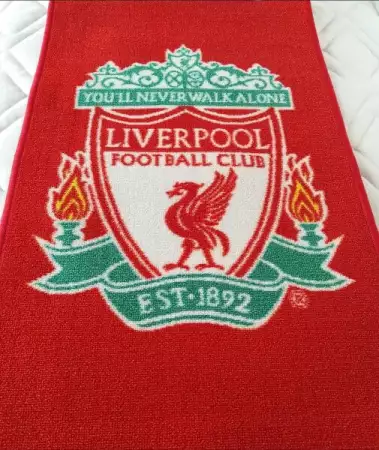 1. Снимка на Футболно килимче LIVERPOOL Килим Ливърпул размери 80х50см