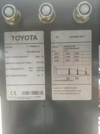 Електрокар Toyota 7FBRE25 - 2
