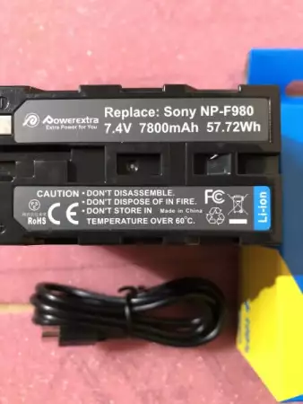 Sony NP - F980 7800mAh батерия за видео камера miniDV съвмести