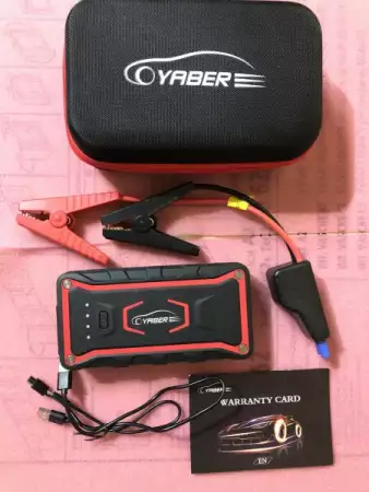 Jump starter 1600A 20000mAh литиева батерия. Водоустойчив IP