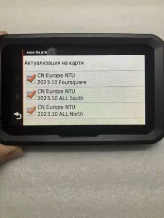 6. Снимка на За камион TIR Garmin Dezl 570 LMT Европа и Англия