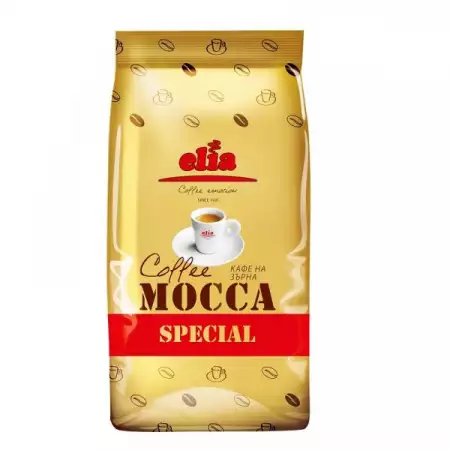 1. Снимка на Кафе Elia Mocca – пакет на зърна 1 кг.