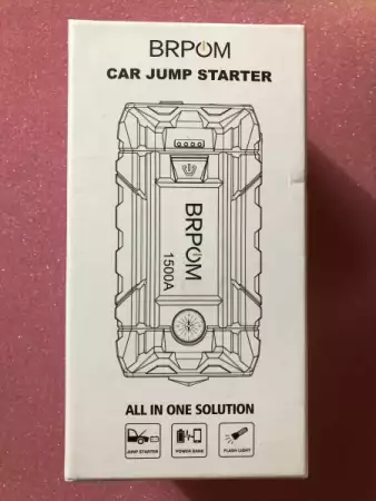 1. Снимка на Car Jump Starter , стартерна батерия. Литиева батерия. Водоу