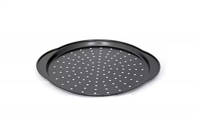 1. Снимка на Решетъчна плитка тава за пица - 33 см