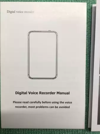 10. Снимка на V15 Най - малкият диктофон, активиран с глас, 64 GB цифров ауд