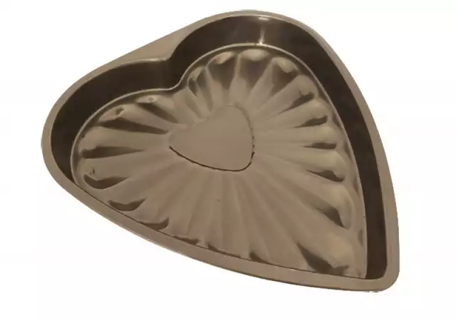 1. Снимка на Тефлонова форма за кекс сърце