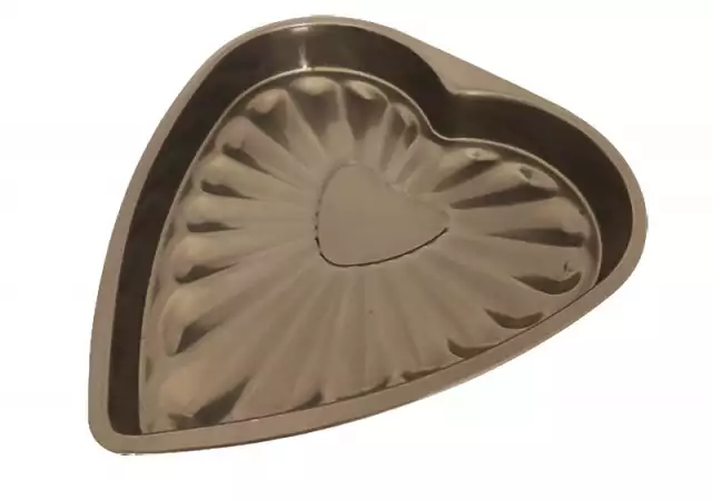 2. Снимка на Тефлонова форма за кекс сърце