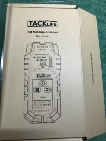 2. Снимка на TACKLIFE DMS03 Stud Finder детектор, скенер за стена 4 в 1