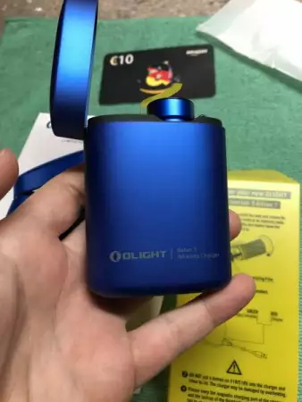 5. Снимка на Фенер Olight BATON 3 Premium Limited Edition Blue 1200 Lumen