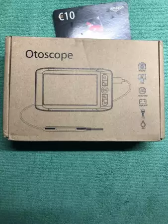 8. Снимка на Otoscope AGC450 с екранна визуална клечка за уши 3, 9 mm клеч