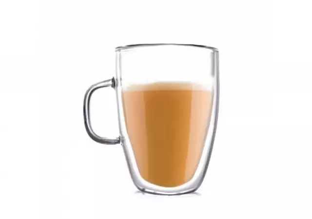 Двустенна термо чаша за кафе - 350 мл