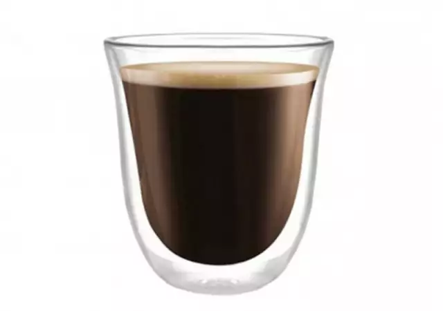Двустенна термо чаша за кафе - 220 мл