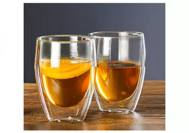 5. Снимка на Голяма двустенна термо чаша за кафе и алкохол - 350 мл