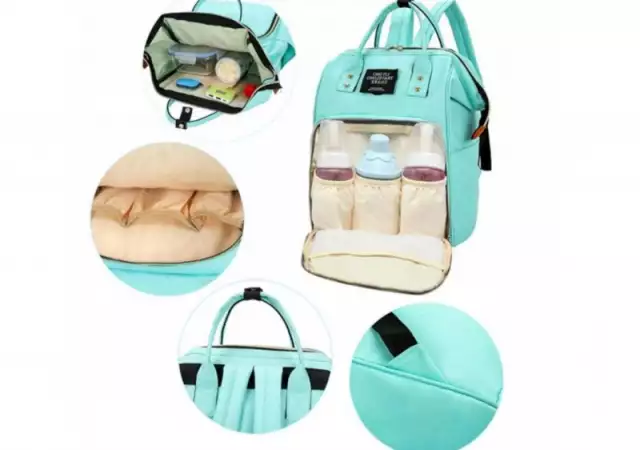 Мултифункционална чанта-раница за майки