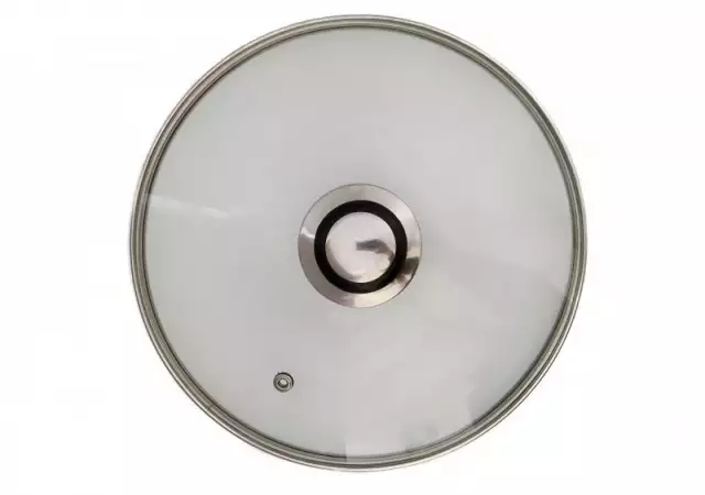 1. Снимка на Стъклен капак за тенджера с бакелитна дръжка - 18 см