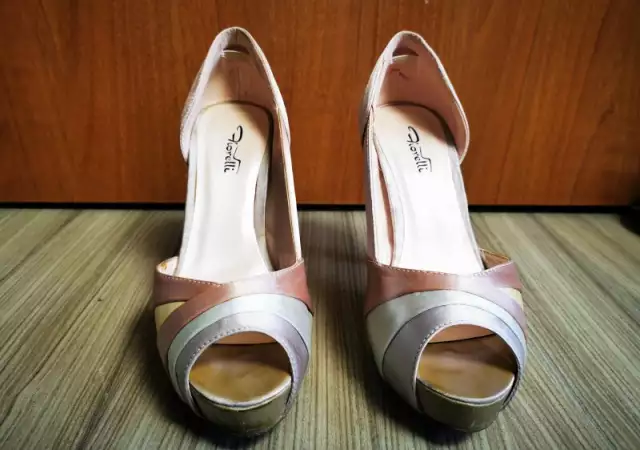 Елегантни дамски обувки, висок ток, Fiorelli, 38