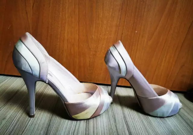 3. Снимка на Елегантни дамски обувки, висок ток, Fiorelli, 38
