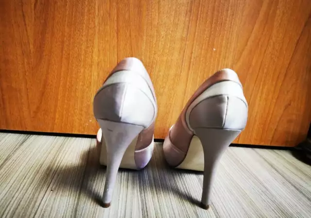 4. Снимка на Елегантни дамски обувки, висок ток, Fiorelli, 38