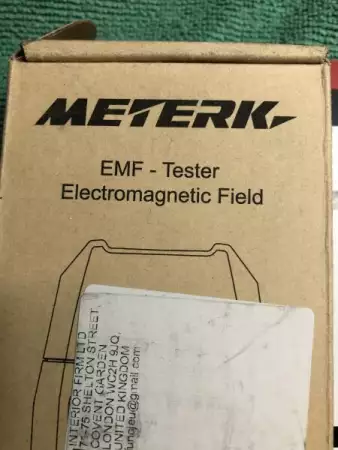 2. Снимка на EMF тестер Ръчен мини цифров LCD EMF детектор Електромагнитн