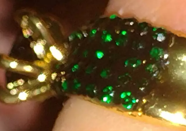 Ефектен пръстен с кубик циркон в два цвята