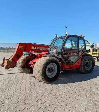 Телескопичен товарач 7м Manitou MLT730 ПОД НАЕМ от Рентекс