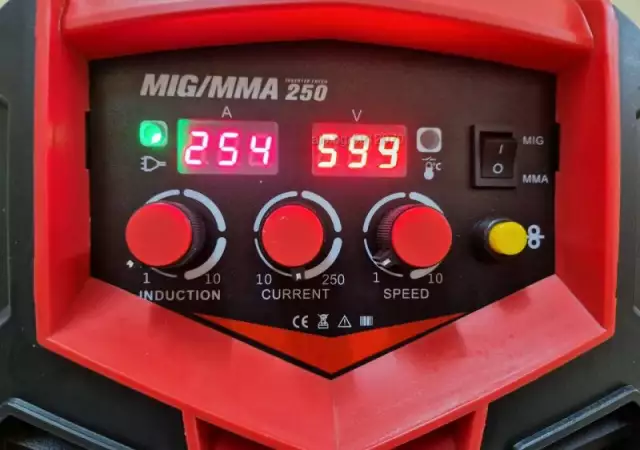 1. Снимка на Електрожен Телоподаващо MIG - MMA - 250 Ампера МАX PROFESSION