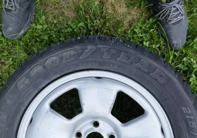 8. Снимка на Резервна гума с джанта за Рено Сценик Renault Scenic RX4