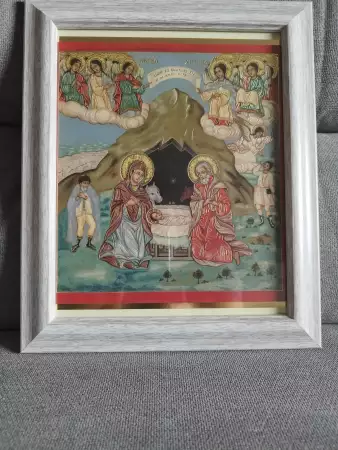 Иконата на Рождество Христово - репродукция гр. Елена