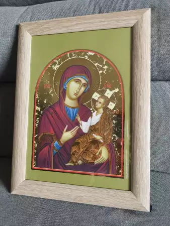 4. Снимка на Икона на Света Богородица - Одигитрия - Пътеводителка 26х35с