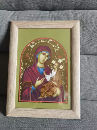 1. Снимка на Икона на Света Богородица - Одигитрия - Пътеводителка 26х35с