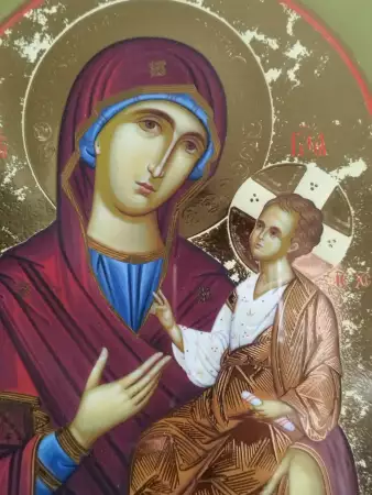 6. Снимка на Икона на Света Богородица - Одигитрия - Пътеводителка 26х35с