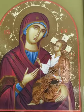 10. Снимка на Икона на Света Богородица - Одигитрия - Пътеводителка 26х35с