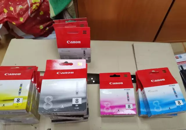1. Снимка на Тонер - касети - цветни за принтер Canon pixma серии: ip, ix, 