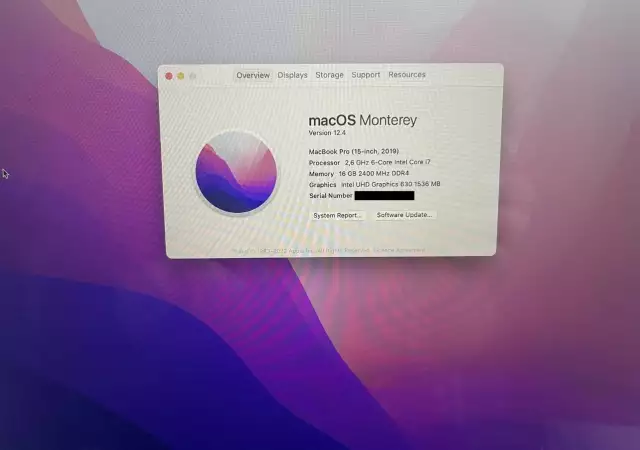 2. Снимка на MacBook Pro 2019 15 - inc