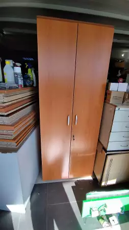 1. Снимка на Офис шкафе - гардероби за документи с рафтове - 80 205 37см