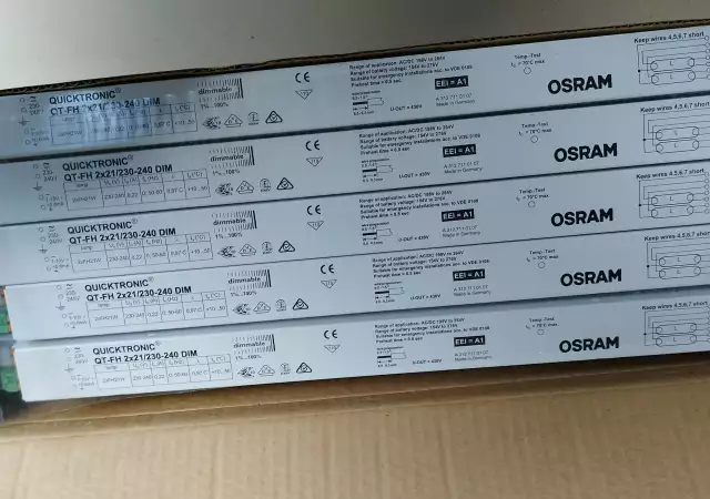 3. Снимка на Електронно запалване баласт Osram Quicktronic QT - FH 2x21 2