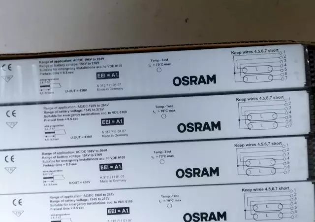 7. Снимка на Електронно запалване баласт Osram Quicktronic QT - FH 2x21 2